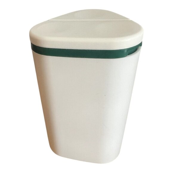 Vtg Tupperware Modular Mates Parmesan Cheese & Spice Shaker #1630 Green/White - Picture 6 of 8